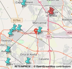 Mappa Sp 22 km 1750, 81025 Marcianise CE, Italia (7.1575)