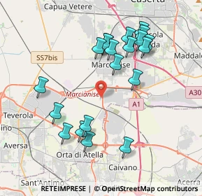 Mappa Sp 22 km 1750, 81025 Marcianise CE, Italia (4.182)