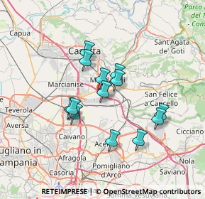 Mappa Interporto, 81024 Maddaloni CE, Italia (5.96385)