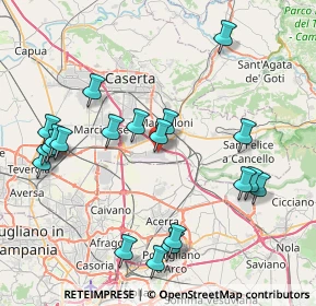 Mappa Interporto, 81024 Maddaloni CE, Italia (9.5945)