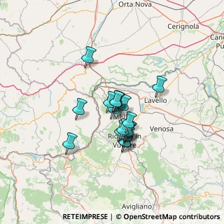 Mappa Centro Commerciale Arcobaleno, 85025 Melfi PZ, Italia (9.23)