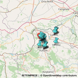 Mappa Centro Commerciale Arcobaleno, 85025 Melfi PZ, Italia (8.253)