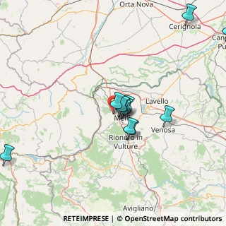 Mappa Centro Commerciale Arcobaleno, 85025 Melfi PZ, Italia (14.46167)
