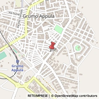 Mappa Via Giuseppe Verdi, 40, 70025 Grumo Appula, Bari (Puglia)