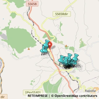 Mappa C.da Cavallerizzi e Ponticelli, 85025 Melfi PZ, Italia (2.0725)