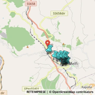 Mappa C.da Cavallerizzi e Ponticelli, 85025 Melfi PZ, Italia (1.8925)