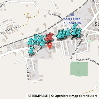 Mappa Via Roma, 81027 San Felice a Cancello CE, Italia (0.20536)