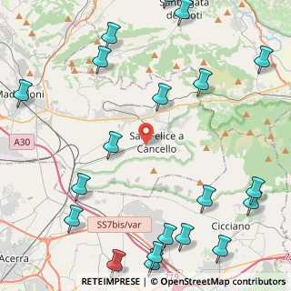 Mappa Via Roma, 81027 San Felice a Cancello CE, Italia (6.832)