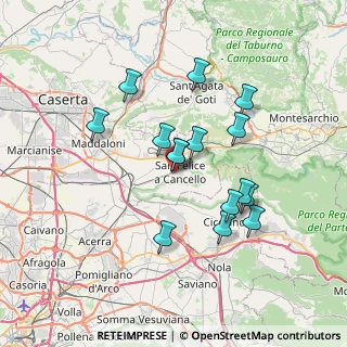 Mappa Via Roma, 81027 San Felice a Cancello CE, Italia (6.71933)