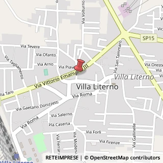 Mappa Via gallinaria 4, 81039 Villa Literno, Caserta (Campania)