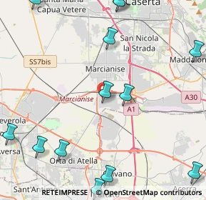 Mappa Via Ford, 80023 Caivano NA, Italia (6.51)