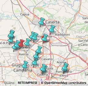 Mappa Via Ford, 80023 Caivano NA, Italia (9.2505)