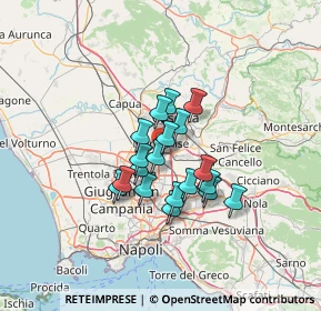Mappa Via Ford, 81025 Marcianise CE, Italia (9.70947)