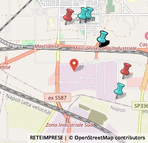 Mappa Via Ford, 80023 Caivano NA, Italia (1.0885)