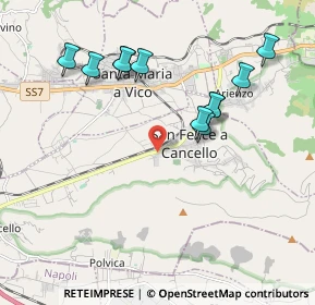 Mappa Via Tavernola, 81027 San Felice a Cancello CE, Italia (2.10545)