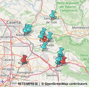 Mappa Unnamed Road, 81027 San Felice a Cancello CE, Italia (7.40467)