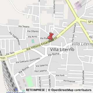 Mappa Via Vittorio Emanuele III', 131, 81039 Villa Literno, Caserta (Campania)