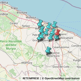 Mappa Via Roma, 70025 Grumo Appula BA, Italia (9.863)