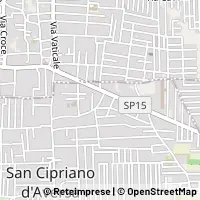 Map San Cipriano d'Aversa