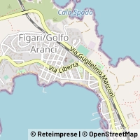 Mapa Golfo Aranci