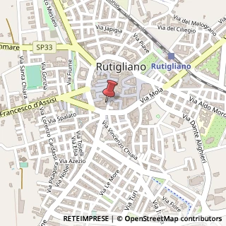 Mappa Via Porta Nuova, 26, 70018 Rutigliano, Bari (Puglia)