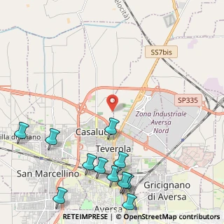 Mappa Strada Vicinale Piro, 81030 Casaluce CE, Italia (3.22636)