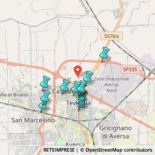 Mappa Strada Vicinale Piro, 81030 Casaluce CE, Italia (1.69154)