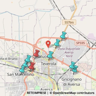 Mappa Strada Vicinale Piro, 81030 Casaluce CE, Italia (2.44182)