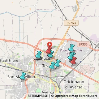 Mappa Strada Vicinale Piro, 81030 Casaluce CE, Italia (1.98727)