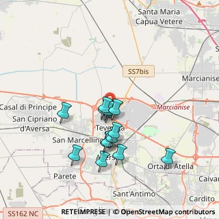 Mappa Strada Vicinale Piro, 81030 Casaluce CE, Italia (3.315)