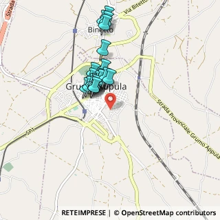 Mappa Via Giacomo Scarola, 70025 Grumo Appula BA, Italia (0.7775)