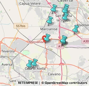 Mappa Centro polo orafo artigianale Oromare, 81025 Marcianise CE, Italia (4.49917)