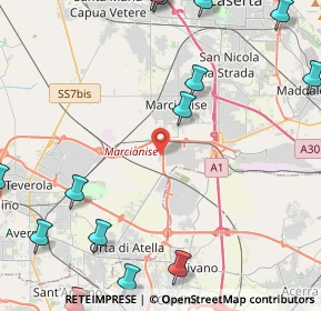 Mappa Centro polo orafo artigianale Oromare, 81025 Marcianise CE, Italia (6.97071)