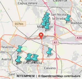 Mappa Centro polo orafo artigianale Oromare, 81025 Marcianise CE, Italia (4.66357)