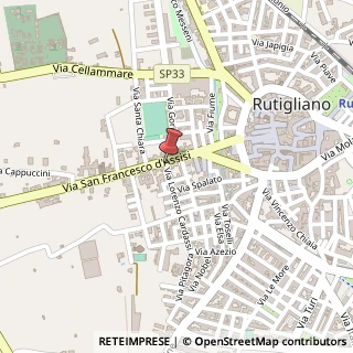 Mappa Via Lorenzo Cardassi, 2, 70018 Rutigliano, Bari (Puglia)