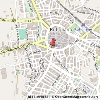 Mappa Via San Francesco D'Assisi, 2, 70018 Rutigliano, Bari (Puglia)