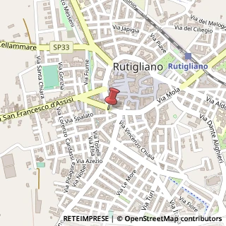 Mappa Via San Francesco D'Assisi, 48, 70018 Rutigliano, Bari (Puglia)