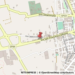 Mappa Via San Francesco D'Assisi, 218, 70018 Rutigliano, Bari (Puglia)