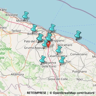 Mappa Strada provinciale per Modugno km. 0, 70020 Bitritto BA, Italia (12.92)