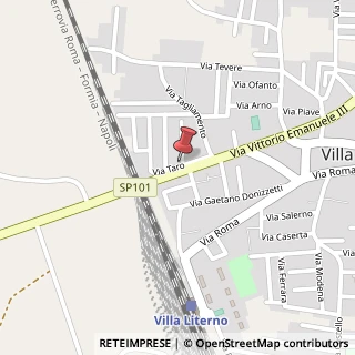 Mappa Via taro 7, 81039 Villa Literno, Caserta (Campania)