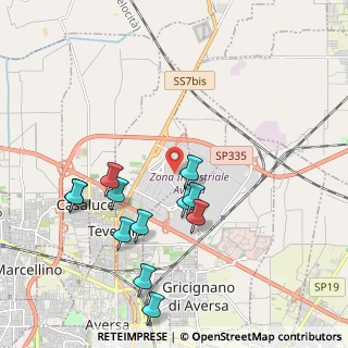 Mappa Via Consortile, 81030 Teverola CE, Italia (2.21417)