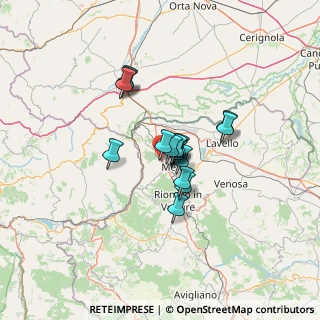 Mappa Via Arcobaleno, 85025 Melfi PZ, Italia (9.20938)