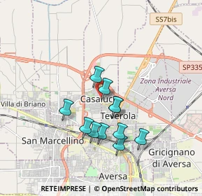 Mappa Corso Vittorio Emanuele, 81030 Casaluce CE, Italia (1.57545)