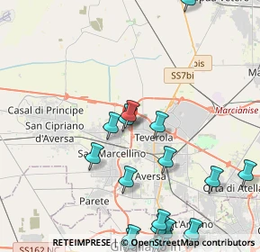 Mappa Via Giovanni Pascoli, 81030 Frignano CE, Italia (6.105)