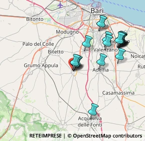 Mappa Via Armando Diaz, 70028 Sannicandro di Bari BA, Italia (8.4195)