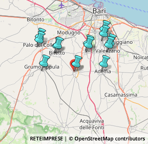 Mappa Via Armando Diaz, 70028 Sannicandro di Bari BA, Italia (7.17231)