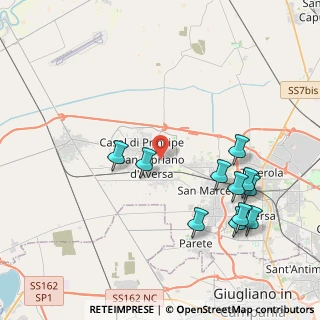 Mappa Via Togliatti, 81036 San Cipriano d'Aversa CE, Italia (4.72364)
