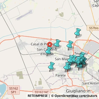 Mappa Via Togliatti, 81036 San Cipriano d'Aversa CE, Italia (5.233)