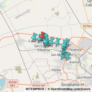 Mappa Via Togliatti, 81036 San Cipriano d'Aversa CE, Italia (2.21875)