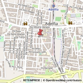 Mappa Via Damiano Chiesa,  4, 70010 Adelfia, Bari (Puglia)